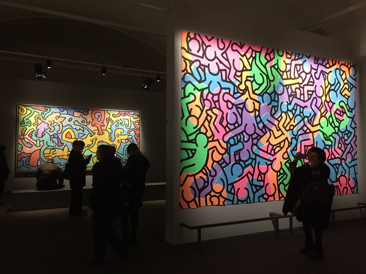 Keith Haring a Palazzo Reale, Milano, 2017