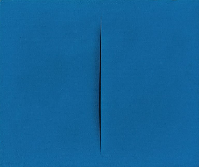 Lucio Fontana, Concetto spaziale, Attesa, 1967-68