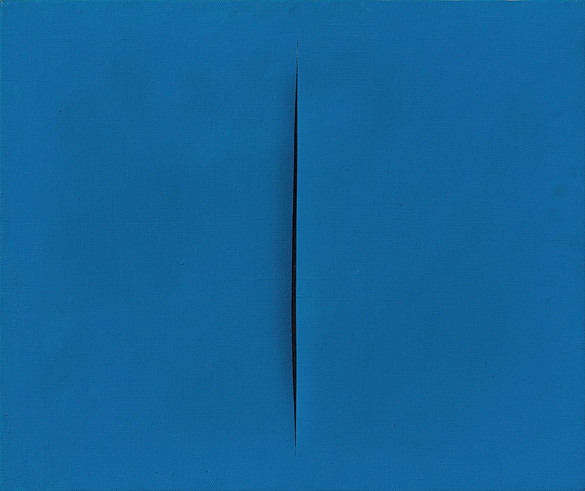 Lucio Fontana, Concetto spaziale, Attesa, 1967-68