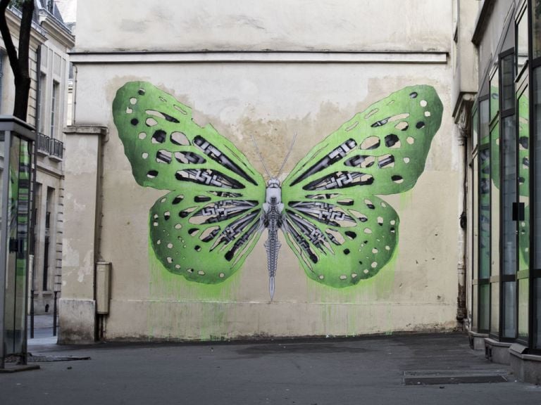 Un murale di Ludo a Parigi