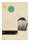Luigi Veronesi, Collage, 1935, tempera, collage e fotogramma su carta, 37x27 cm. Courtesy Galleria 10 A.M. Art, Milano