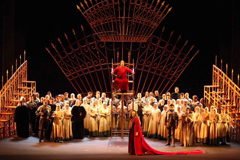 Macbeth di Giuseppe Verdi con la regia di Emma Dante. Teatro Massimo, Palermo 2017