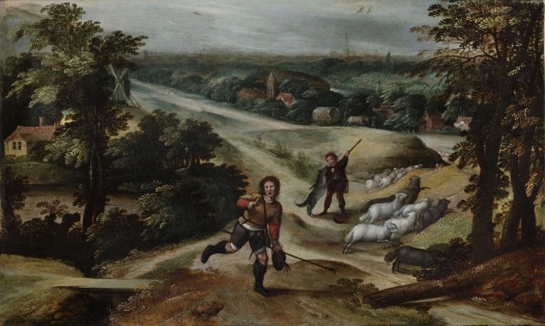 Marten van Cleve, Parabola del buon pastore, 1578-80 ca.