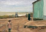 Max Liebermann, Sulla spiaggia di Noordwijk, 1908. Collezione della Fondazione per la Cultura Kurt e Barbara Alten, Castello San Materno