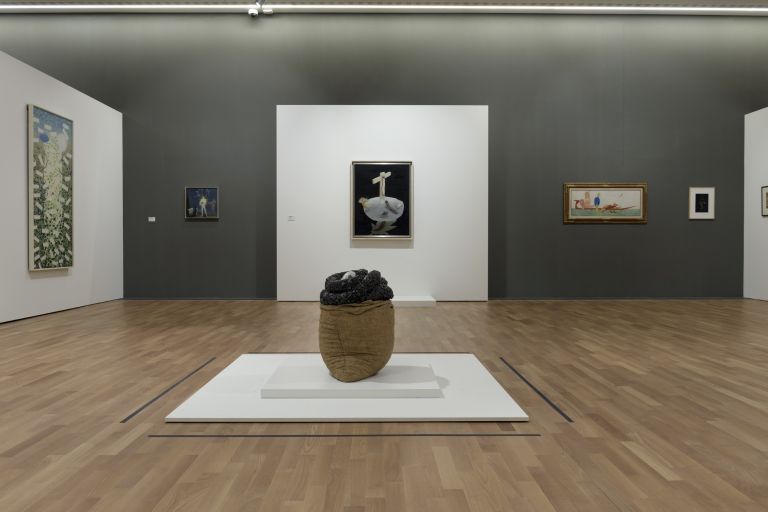 Meret Oppenheim. Opere in dialogo, exhibition view at MASILugano, 2017, photo Studio Pagi