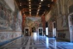 Musei Capitolini, Sala Orazi e Curiazi. Un dettaglio degli affreschi dipinti dal Cavalier d'Arpino