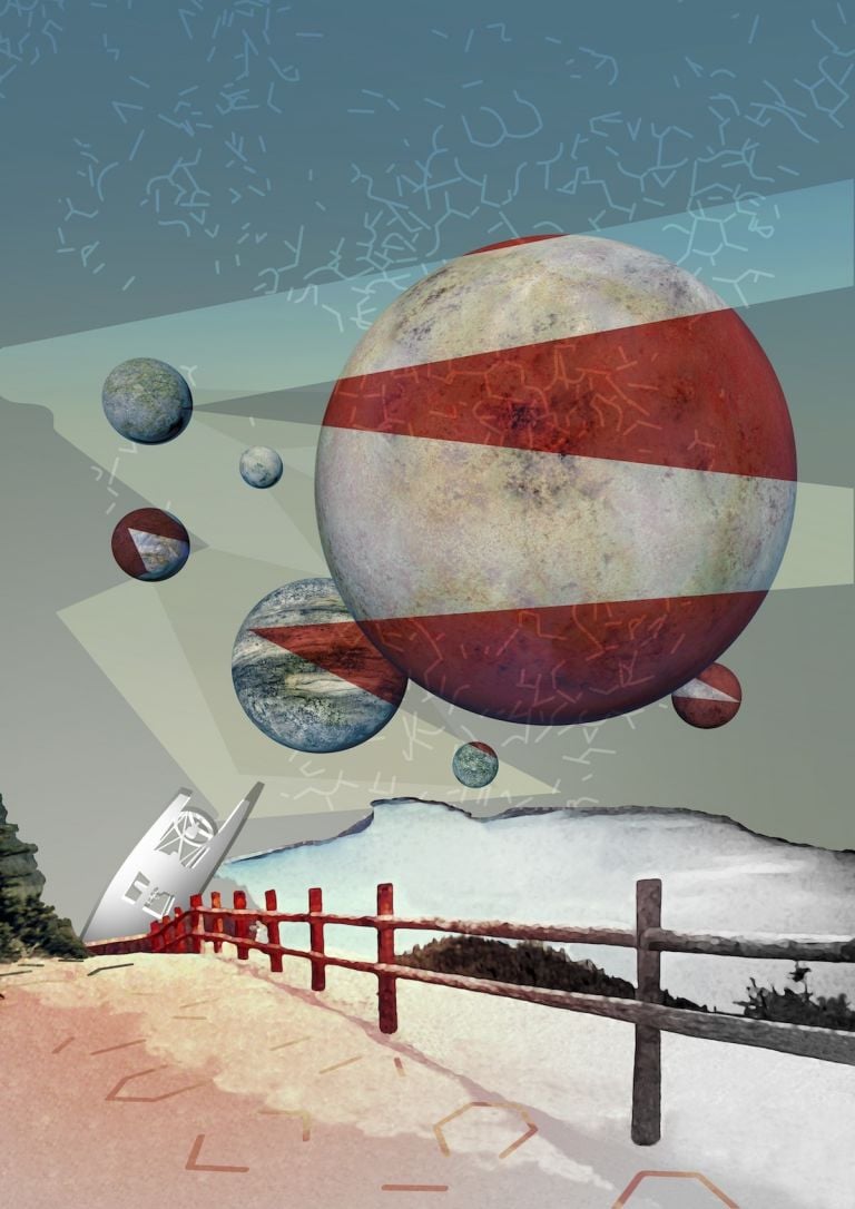 Poster Trappist-1 by Amanda J. Smith for Nasa