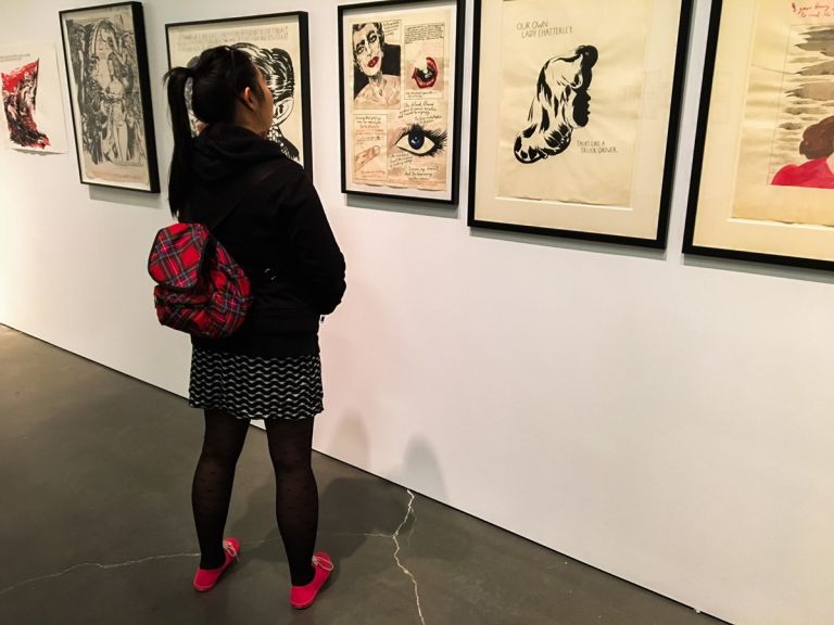 Raymond Pettibon, A Pen of All Work. New Museum, New York, 2017