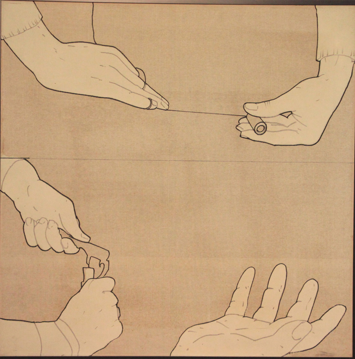 Renato Mambor, Il gesto delle mani, 1965