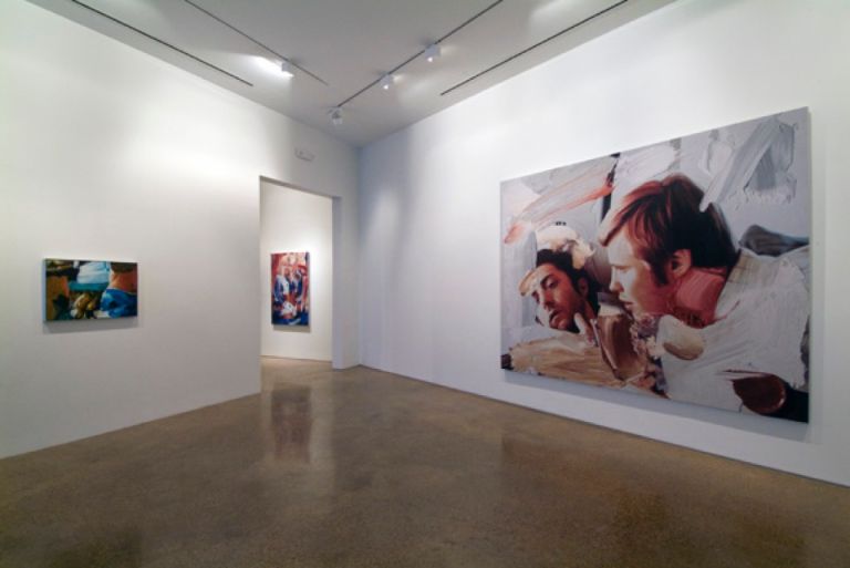 Richard Patterson. Installation view at Goss Gallery, Dallas