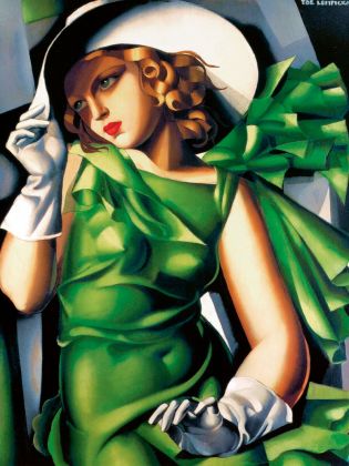 Tamara de Łempicka, Ragazza in verde, 1932 ca