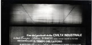 Triennale di Milano, 1964. Tempo libero. Il corridoio delle didascalie