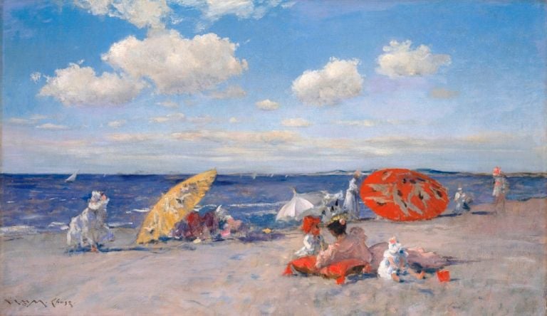 William Merritt Chase, At The Seaside, 1892 ca., © The Metropolitan Museum of Art