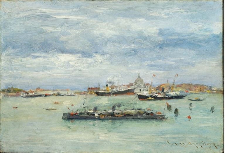 William Merritt Chase, Gray Day on the Lagoon, 1913 ca., © Museum of Fine Arts, Boston