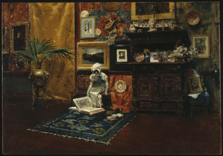 William Merritt Chase, Studio Interior, 1882 ca., © Brooklyn Museum