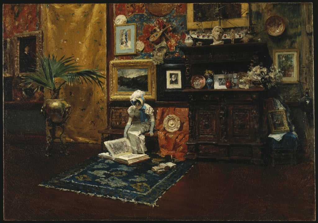 William Merritt Chase, Studio Interior, 1882 ca., © Brooklyn Museum