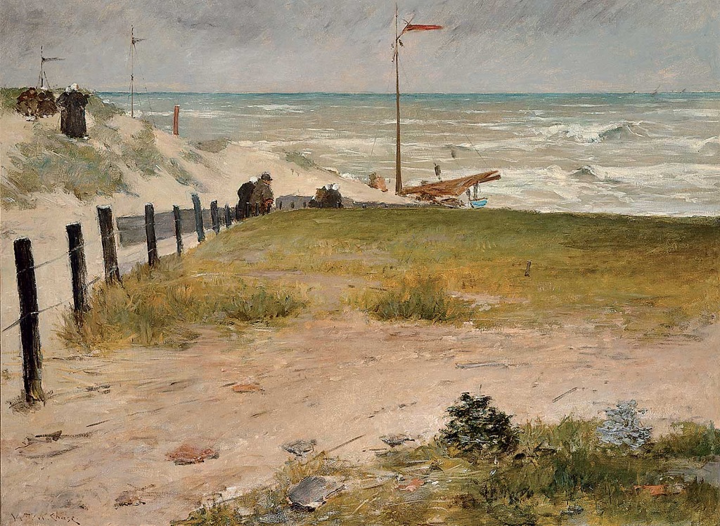 William Merritt Chase, The Coast of Holland, 1884, © Frye Art Museum