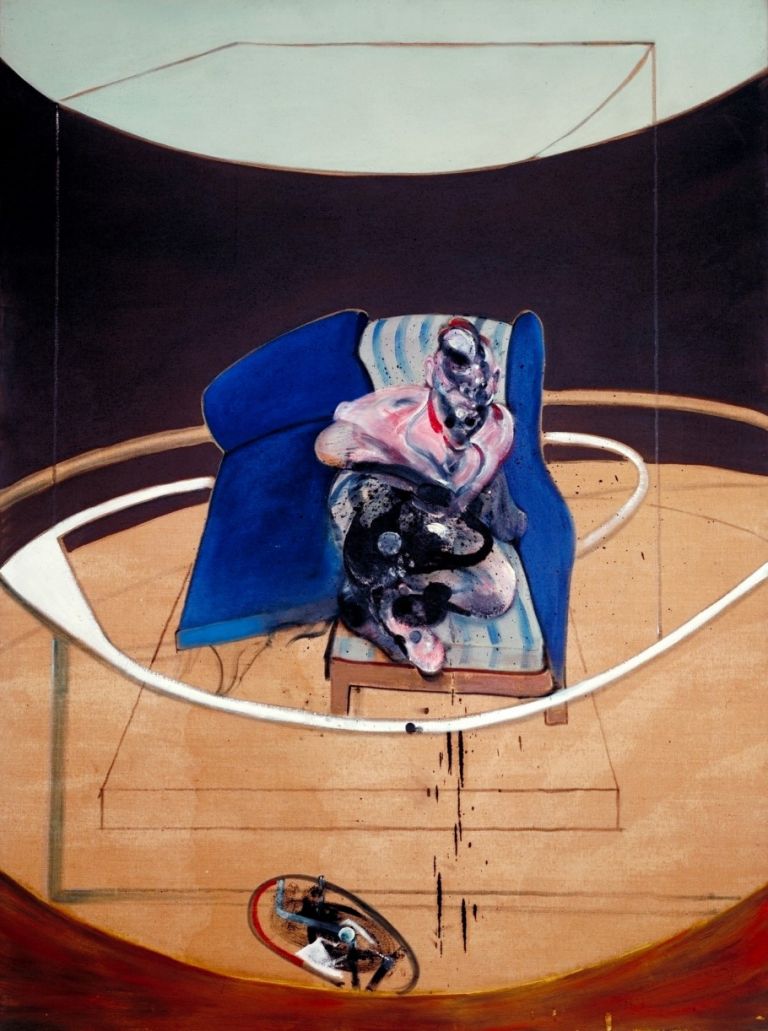 Francis Bacon (1909 - 1992) Study for Portrait on Folding Bed 1963