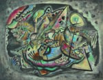 Vasilij Kandinskij Composizione 217 (Ovale grigio), 1917 Olio su tela, cm 98 x 133 Ekaterinburg, Museo di Belle Arti © Ekaterinburg Museum of Fine Arts, Ekaterinburg, Russia