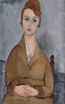 Amedeo Modigliani, La giovane Lolotte, 1918. Olio su tela, 90 x 58 cm. Collezione privata