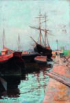 Vasilij Kandinskij, Porto di Odessa, 1898. Olio su tela, cm 65 x 46 Mosca, Galleria Tret’jakov © State Tretyakov Gallery, Moscow, Russia