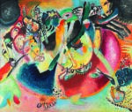 Vasilij Kandinskij, Improvvisazione sulle forme fredde, 1914. Olio su tela, cm 119 x 139 Mosca, Galleria Tret’jakov © State Tretyakov Gallery, Moscow, Russia