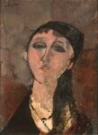 Amedeo Modigliani, Testa di ragazza (Louise), 1915. Olio su tavola, 51,1 x 37,1. Triton Collection Foundation