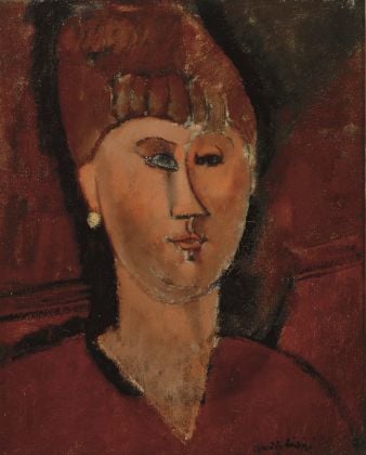Amedeo Modigliani, Testa di ragazza (Louise), 1915. Olio su tavola, 51,1 x 37,1. Triton Collection Foundation
