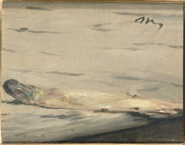 Édouard Manet L’asparago, 1880 Olio su tela, 16,9 x 21,9 cm Parigi, Musée d’Orsay © René-Gabriel Ojéda / RMN-Réunion des Musées Nationaux/ distr. Alinari