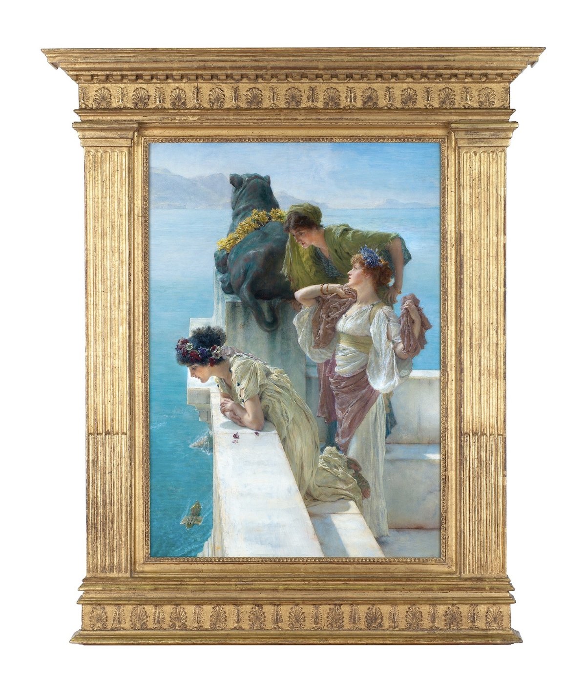 Lawrence Alma-Tadema, Coign of Vantage, 1895 (Öl auf Leinwand, 64 x 44,5 cm), Collection of Ann and Gordon Getty © Collection of Ann and Gordon Getty