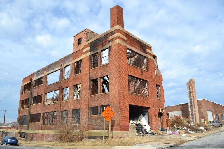 2200 Aisquith Street, Baltimore, Photograph by Melissa Archer, Project Manager, Maryland Department of Housing & Community Development, 2017 January 12