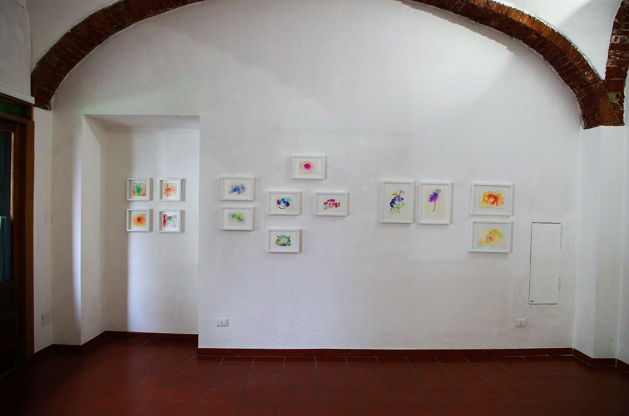 Ada Mascolo, Dissolvenze. Exhibition view at Galleria Febo e Dafne, Torino 2017