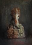 Agostino Arrivabene, Homunculus, 2016, olio su legno, cm 70 x 50