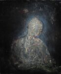 Agostino Arrivabene, Profumo dello spirito, 2017 (dittico), olio su legno, cm 60x50