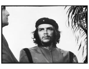 Ernesto Che Guevara fotografato da Alberto Korda. A Bologna