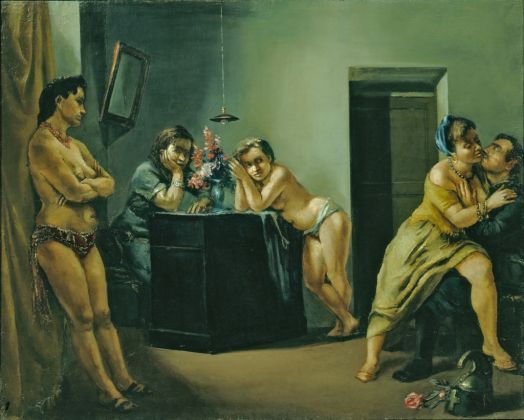 Alberto Ziveri, Il Postribolo, 1945. Collezione Giuseppe Iannaccone