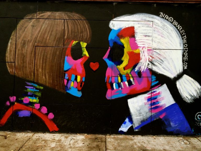 Anna Wintour and Karl Lagerfield by Bradley Theodore