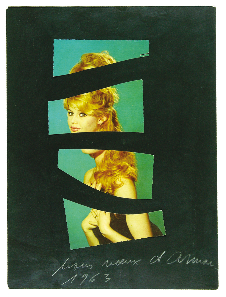 Arman, B.B., 1963. Collezione Palli