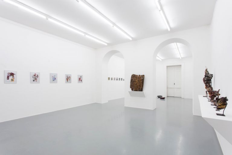 Colloquio Mitico. Exhibition view at Galleria Fonti, Napoli 2017