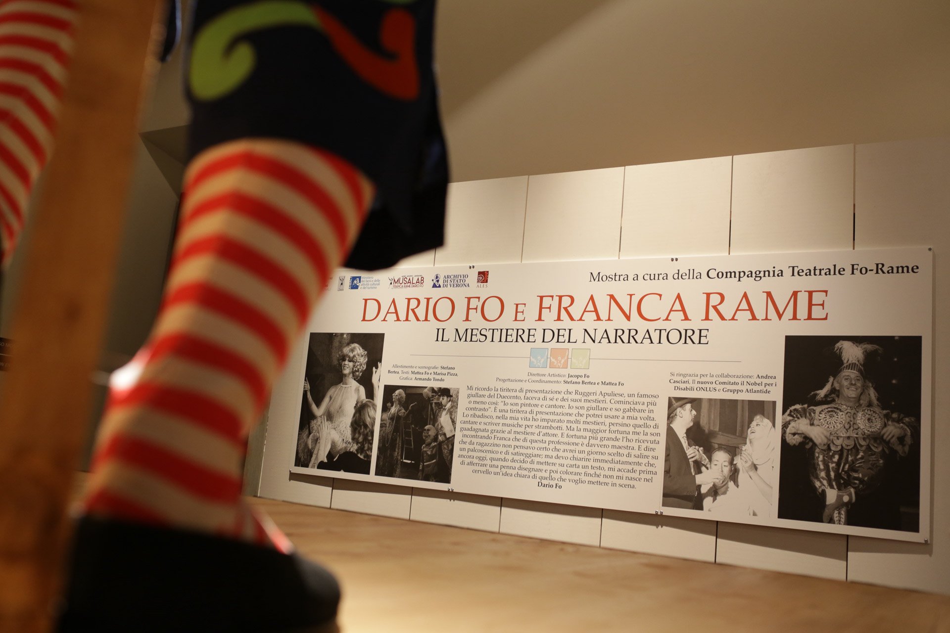 Dario Fo e Franca Rame, Palazzo Barberini, Roma