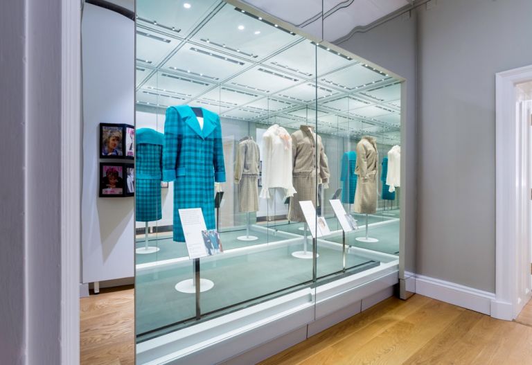 Diana. Her Fashion Story. Installation view at Kensington Palace, Londra 2017