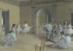 Edgar Degas, Il foyer della danza al teatro dell’Opéra, 1872, olio su tela, 32 x 46 cm, Parigi, Musée d’Orsay © René-Gabriel Ojéda – RMN-Réunion des Musées Nationaux – distr. Alinari