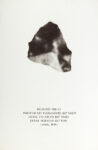 Emilio Isgrò, Particolare per Alfabeta, 1983, collage su cartone, 397 x 260 mm, Collezione Galleria Civica di Modena