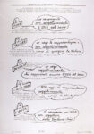 Enzo Mari, Dialogo tra Fidia, Galileo, Duchamp, i Sette Nani, L'Idiota (Progetto di una scena realizzata alla Biennale di Venezia del 1986), 1986, Collezione Galleria Civica di Modena