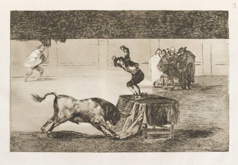 Francisco Goya, La Tauromaquia (1815-16)