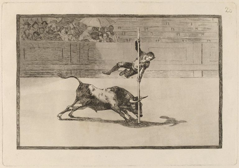 Francisco Goya, La Tauromaquia (1815-16)