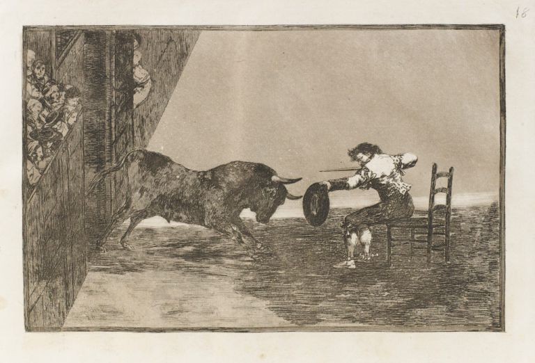 Francisco Goya, La Tauromaquia (1815-16)