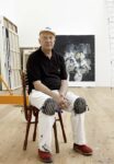 Georg Baselitz nel suo studio ad Ammersee, 2009. Photo © Martin Müller