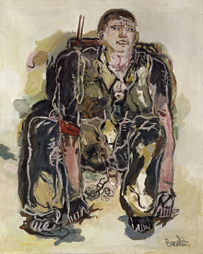 Georg Beselitz 9 Gli Eroi fragili di Baselitz al Palazzo delle Esposizioni di Roma. Pittura come canto tragico