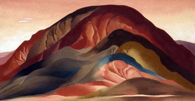 Georgia O'Keeffe, Rust Red Hills, 1930, Brauer Museum of Art, Valparaiso University Indiana, Sloan Fund Purchase, Georgia O'Keeffe Museum